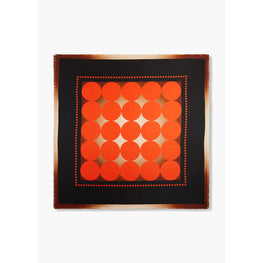 90 GRID DOT SCARF