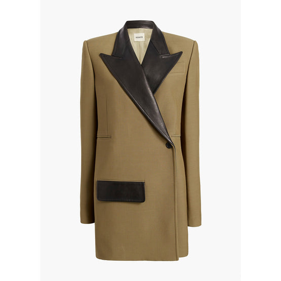 JACOBSON JACKET LEATHER COMBO