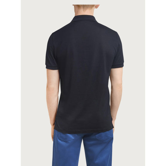 Short sleeves Polo-BLACK