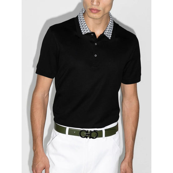 Short sleeves Polo-BLACK