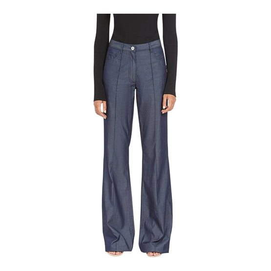 5 pocket trousers-BLUE