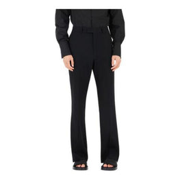 Trousers without pleats (BLACK)