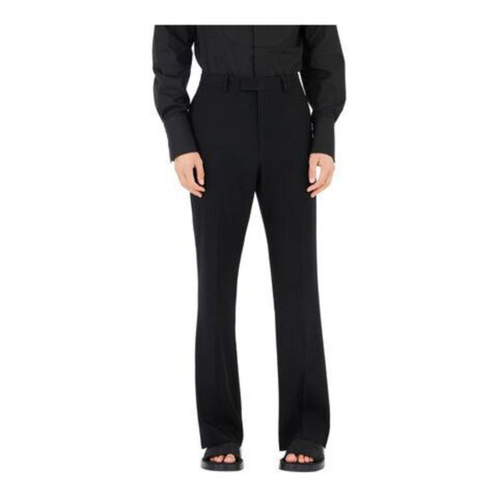 Trousers without pleats (BLACK)