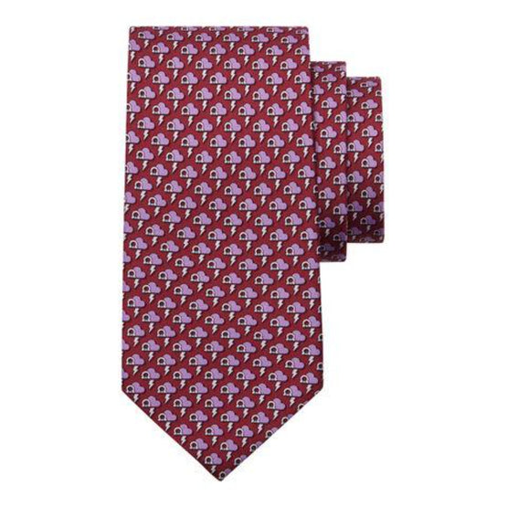 Print Tie (RED)