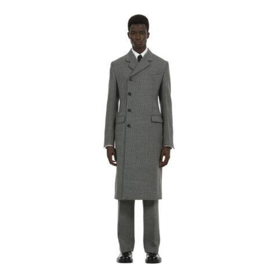 Double breasted coat (BLACK)