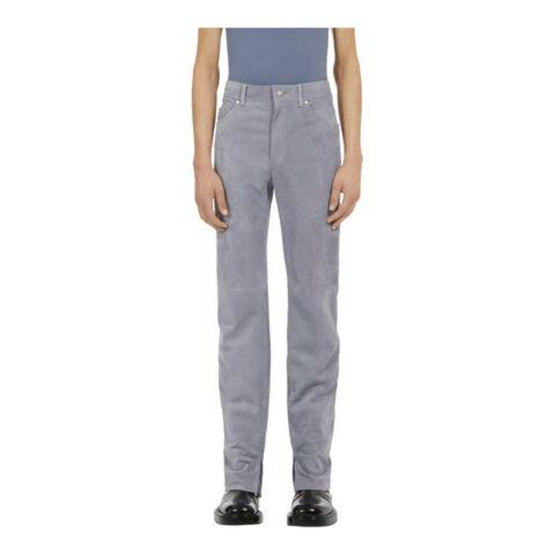Leather-Trousers (GREY)
