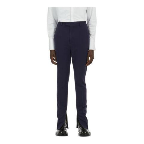 Trousers without pleats (BLUE)