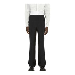 Trousers without pleats (BLACK)