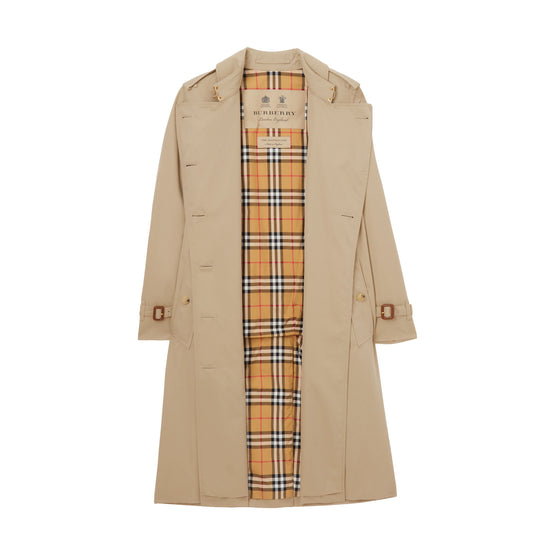 롱 켄징턴 헤리티지 트렌치코트 허니