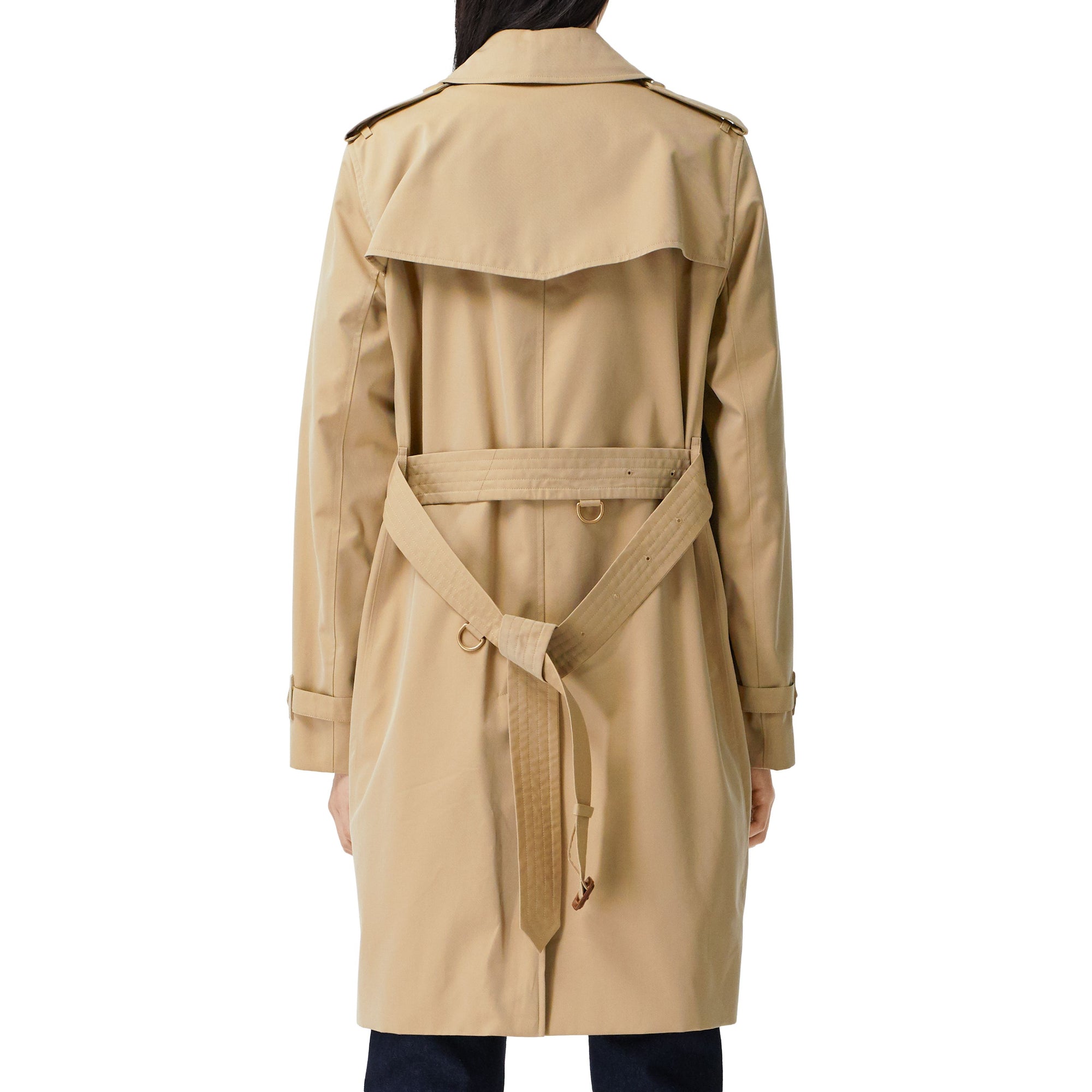 미드 렝스 켄징턴 헤리티지 트렌치코트 허니