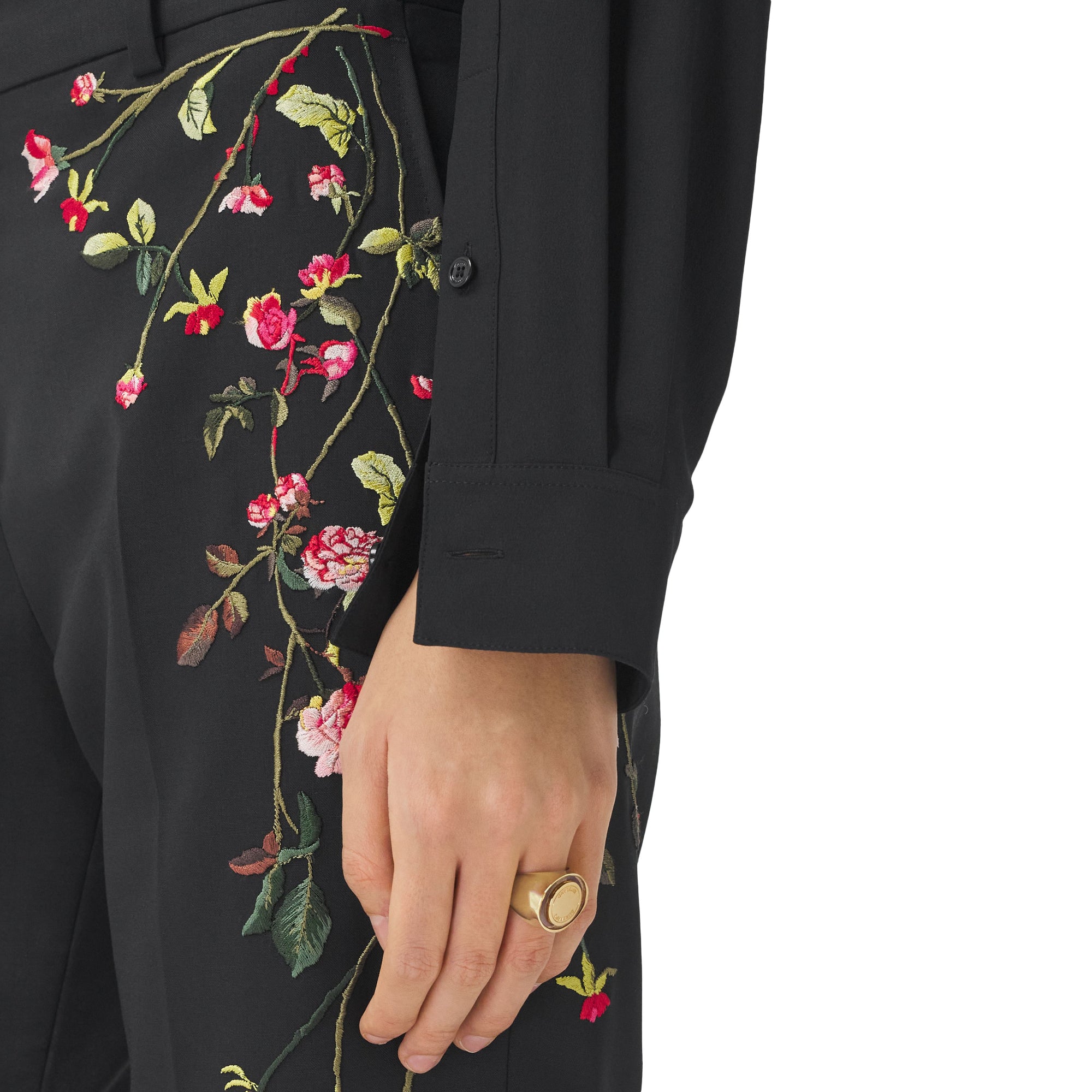 레진 골드 플레이트 시그넷 링 라이트 골드