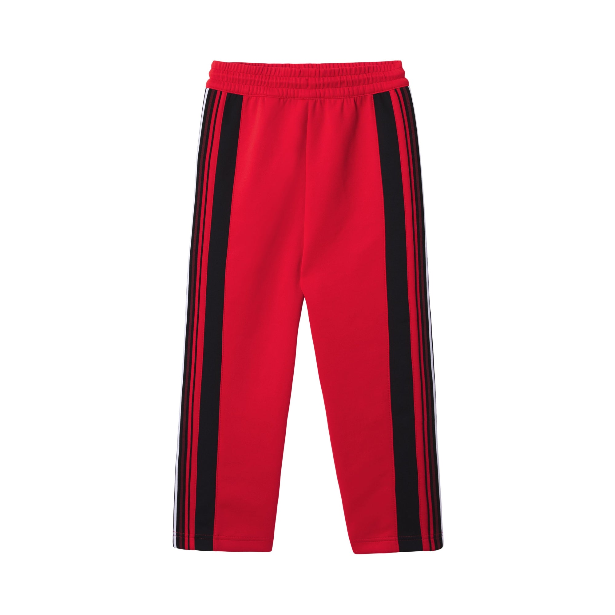 모노그램 모티프 스트레치 저지 조깅 팬츠 브라이트 레드