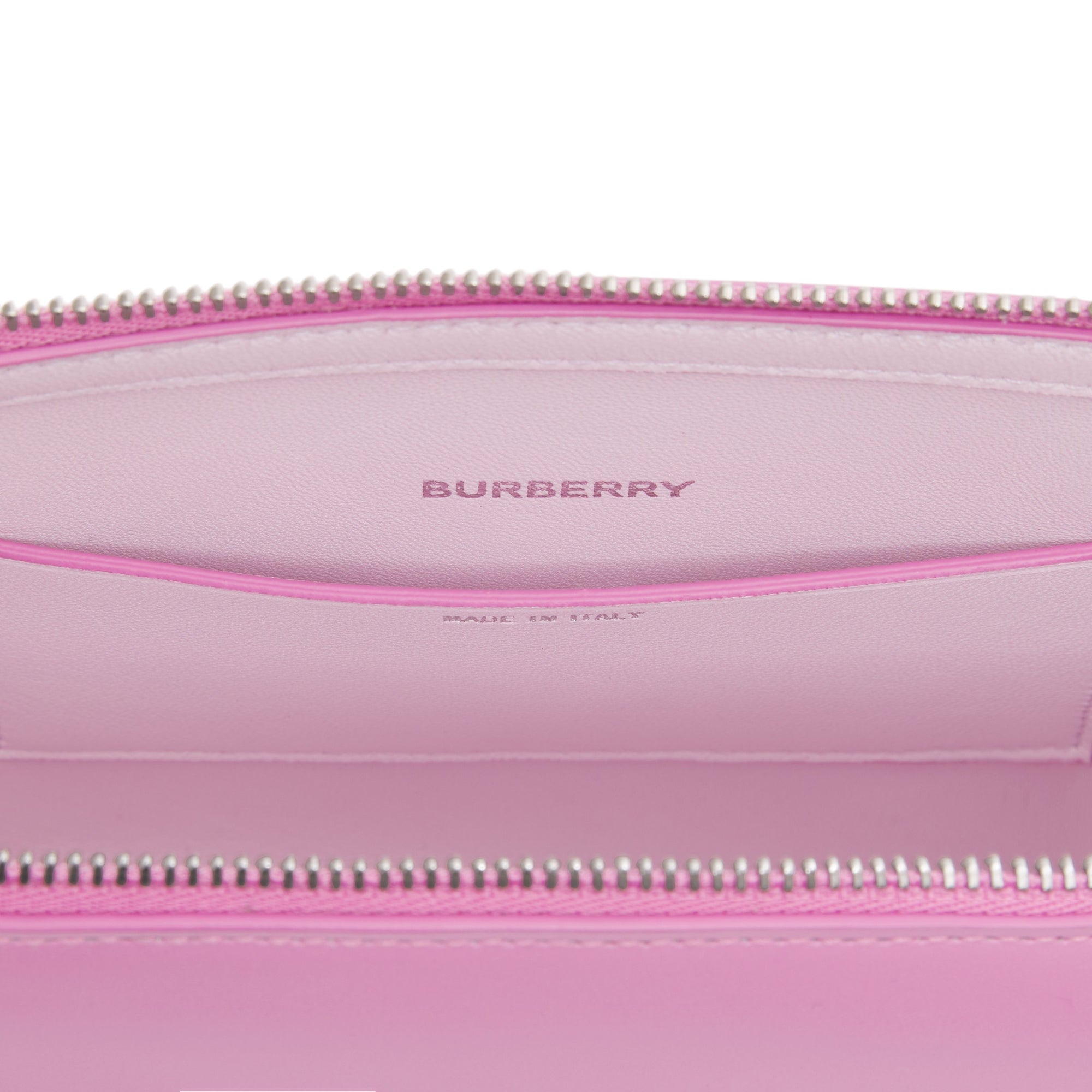 미니 레더 지퍼 올림피아 백 프림로즈 핑크