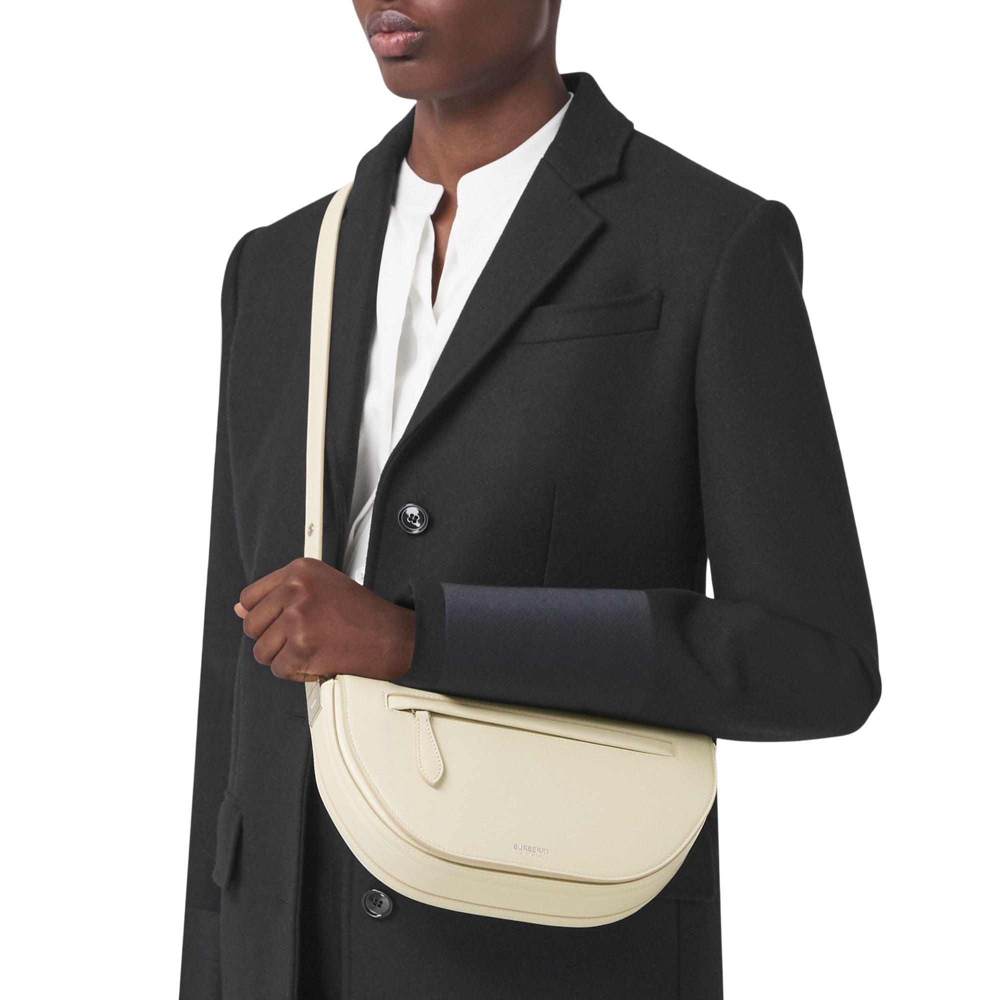 스몰 레더 올림피아 백 페일 바닐라