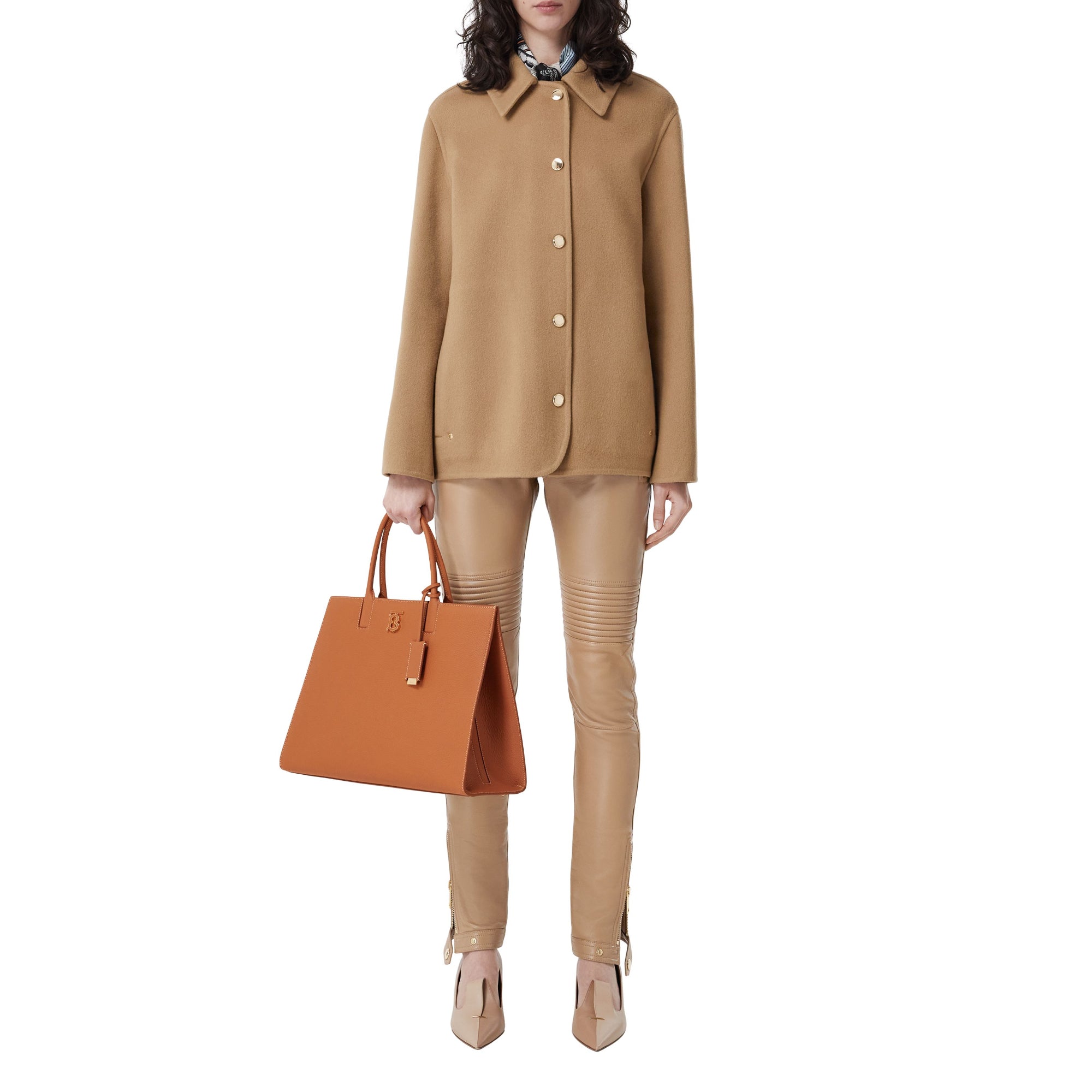 미디엄 프란시스 백 웜 러셋 브라운