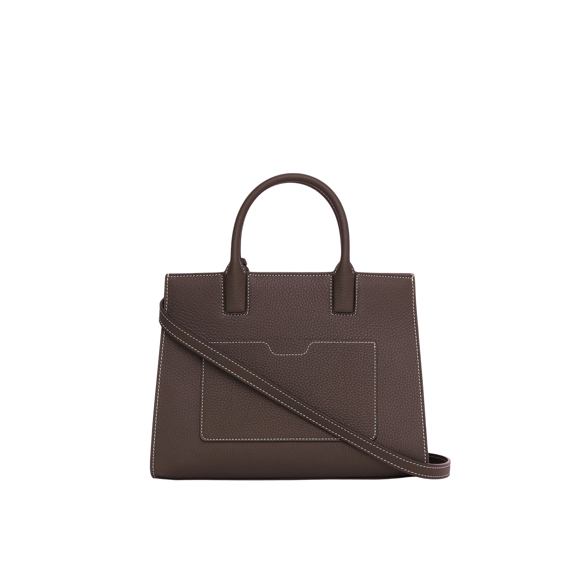 미니 프란시스 백 다크 클레이 브라운