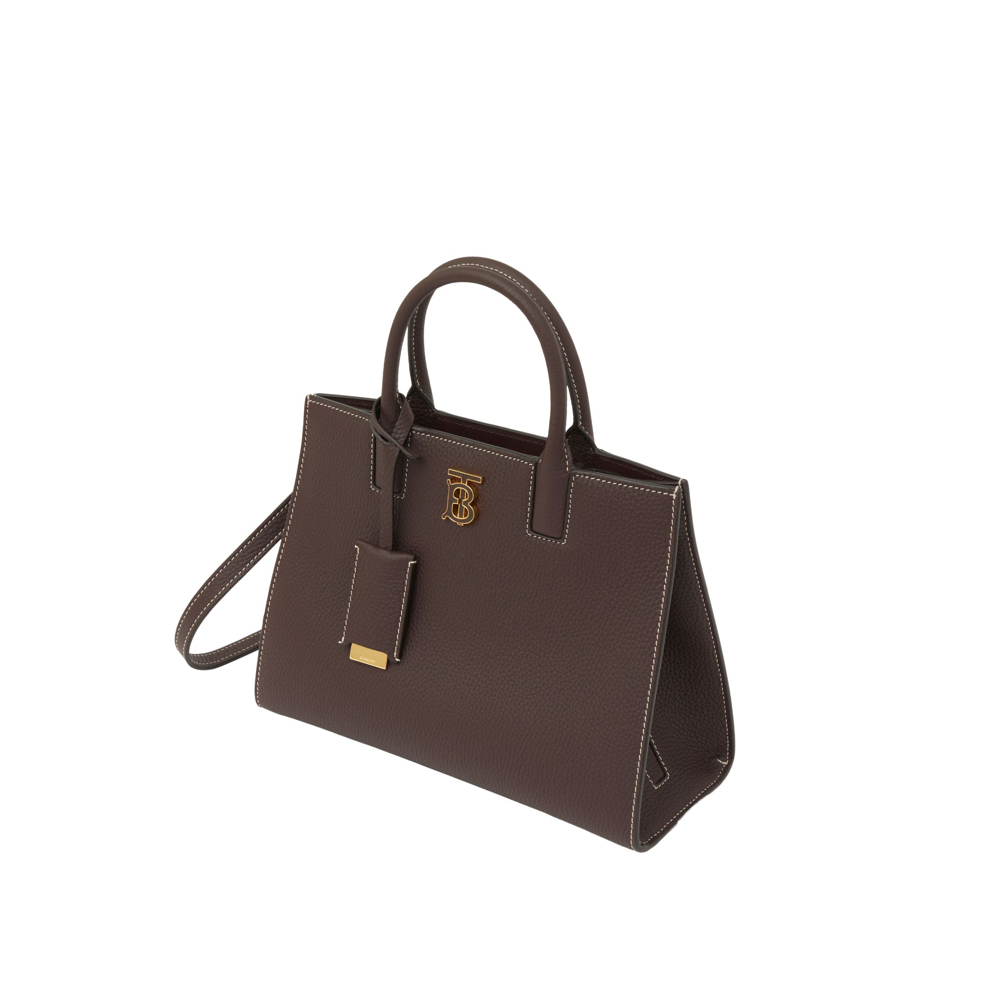 미니 프란시스 백 다크 클레이 브라운