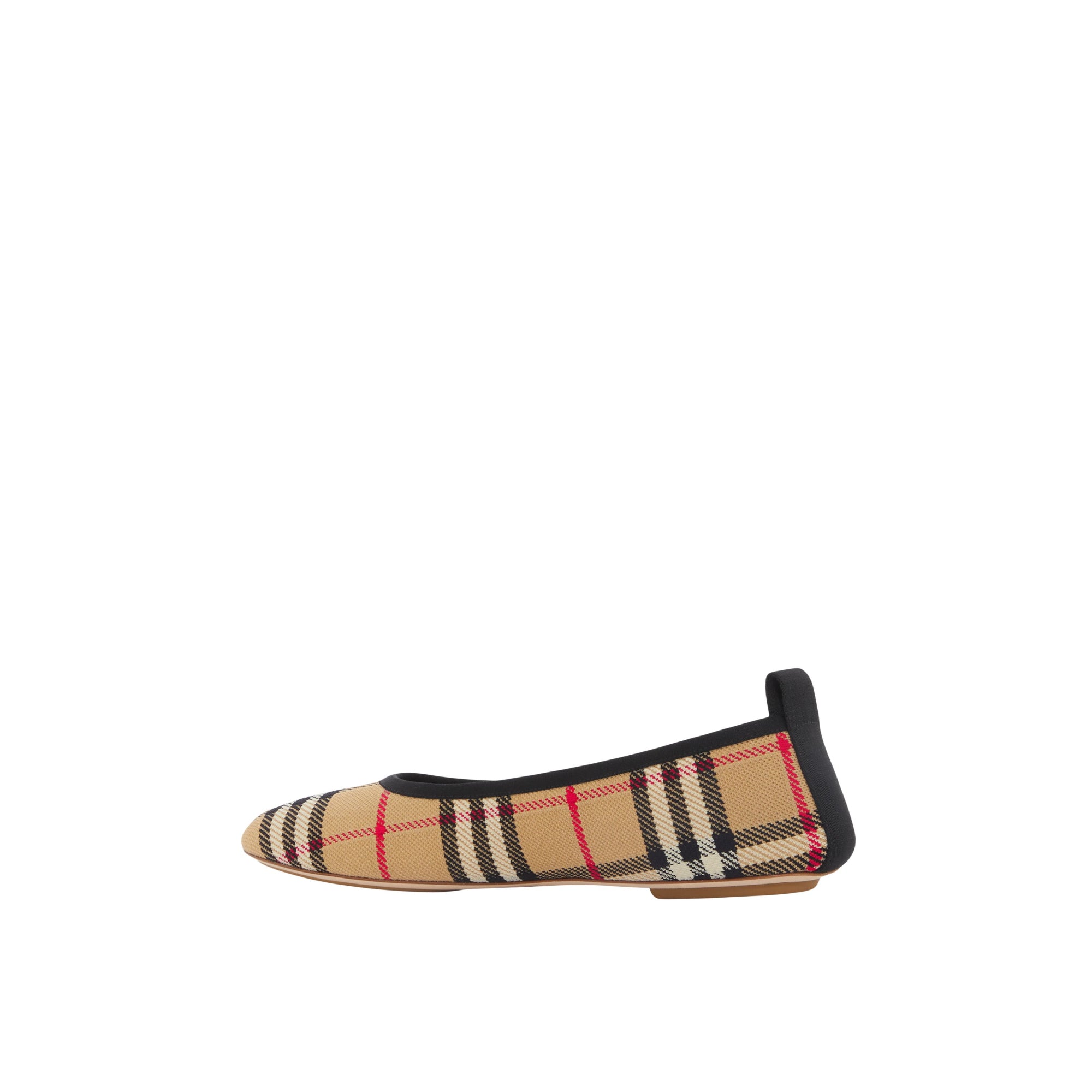 빈티지 체크 발레리나 아카이브 베이지