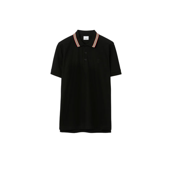 코튼 폴로셔츠 블랙
