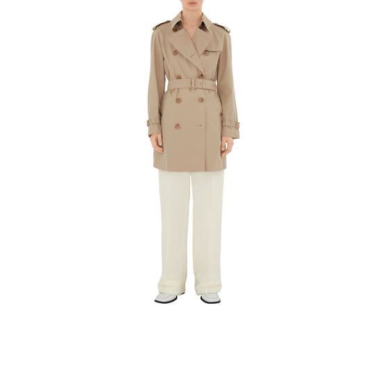 쇼트 라이트 워털루 트렌치코트 소프트 폰