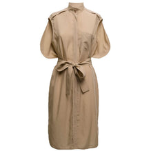 여성 하프 슬리브 드레스