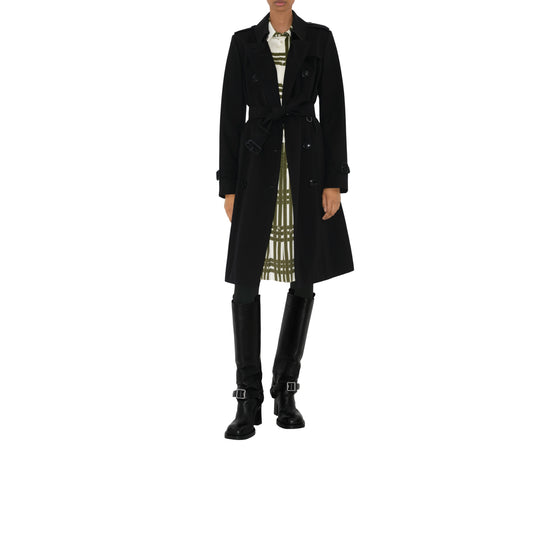 롱 첼시 헤리티지 트렌치코트 블랙