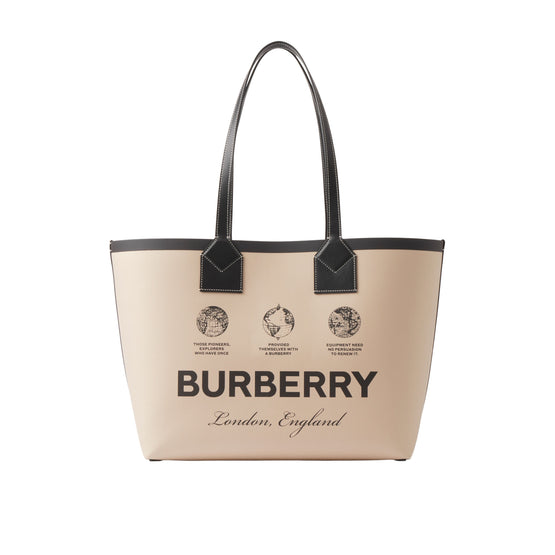 미디엄 런던 토트 백 베이지