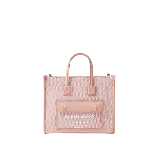 미니 프레야 토트 브라이트 레드/더스키 핑크