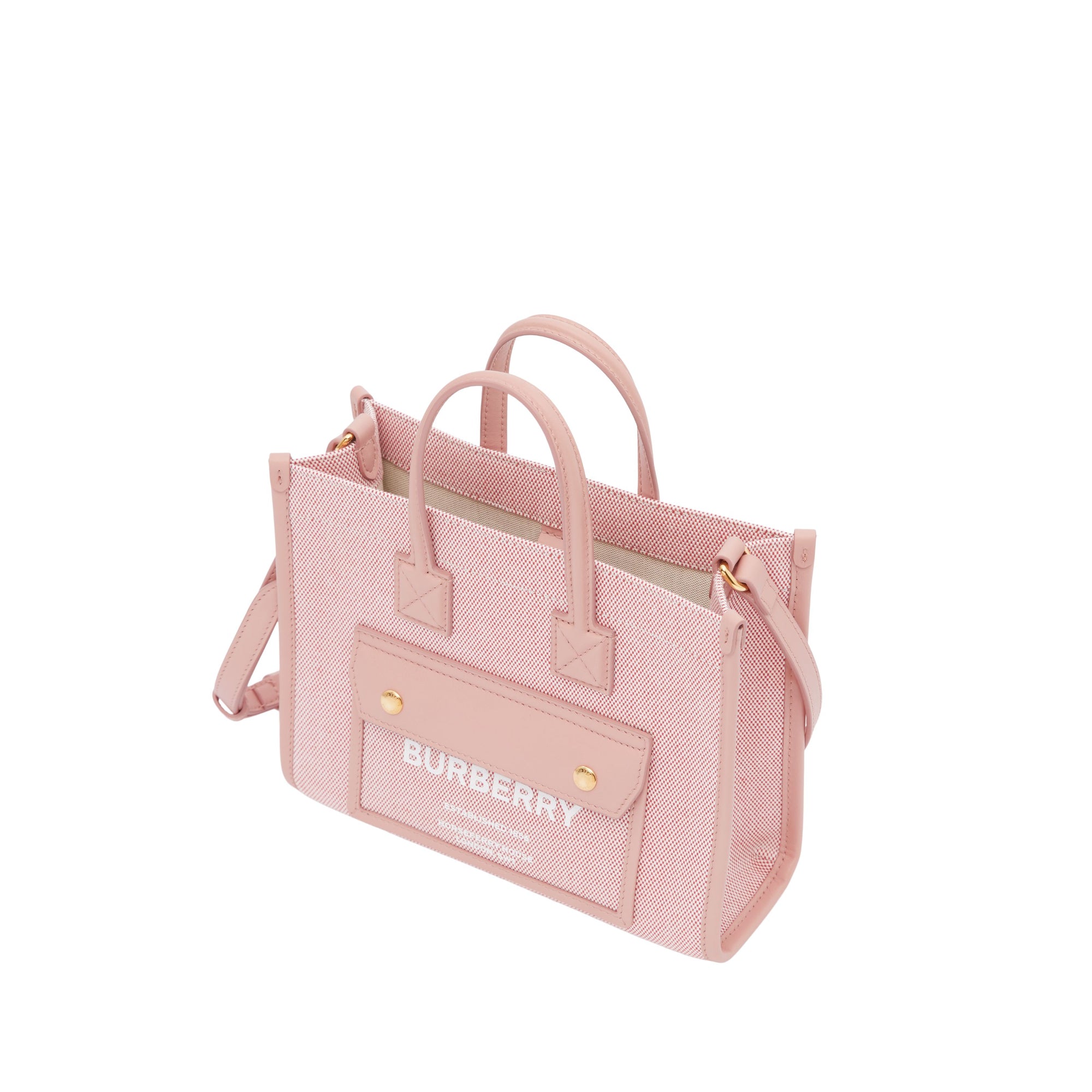 미니 프레야 토트 브라이트 레드/더스키 핑크