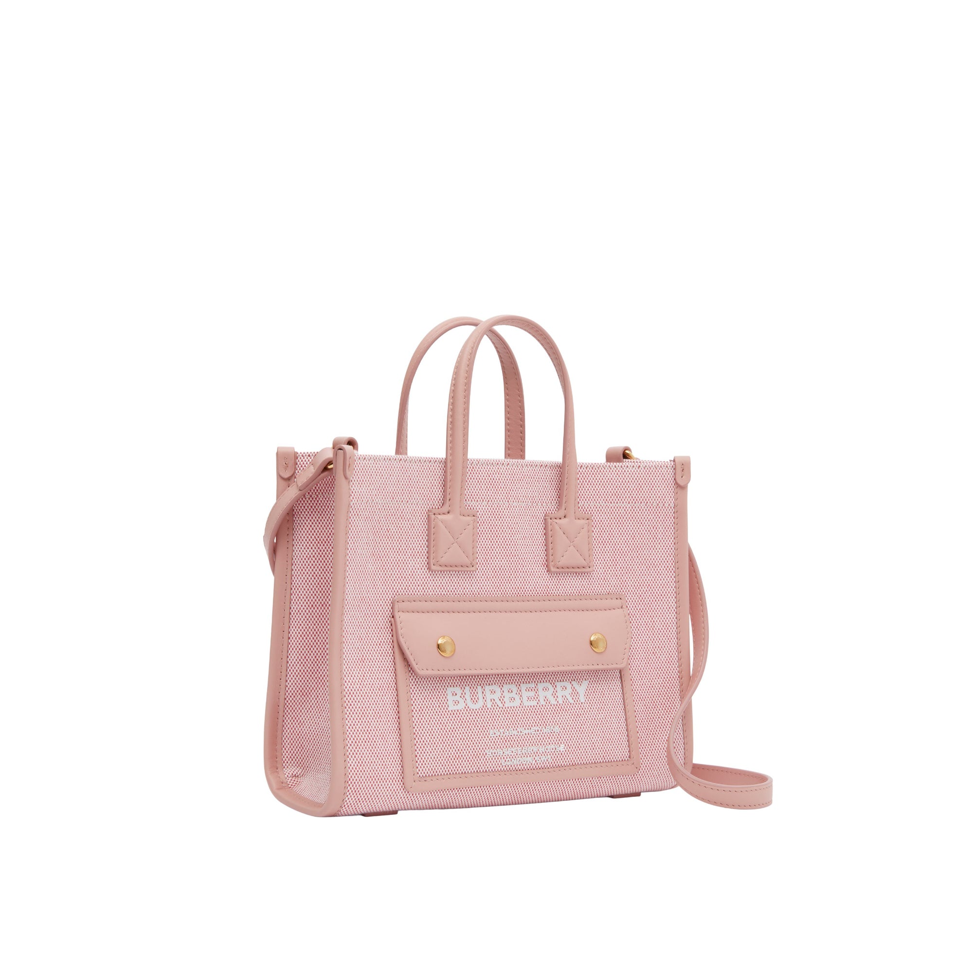 미니 프레야 토트 브라이트 레드/더스키 핑크