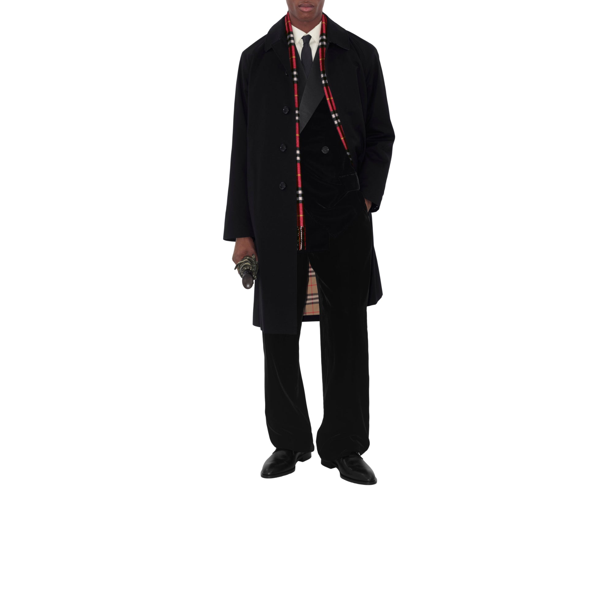 롱 캠던 헤리티지 카 코트 블랙