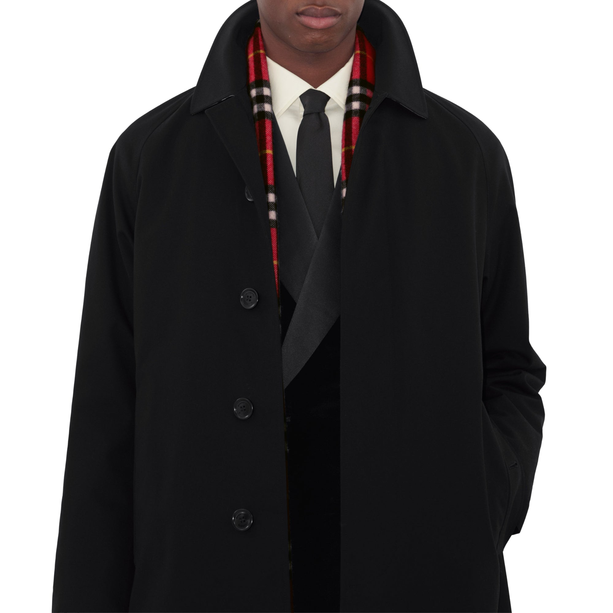 롱 캠던 헤리티지 카 코트 블랙