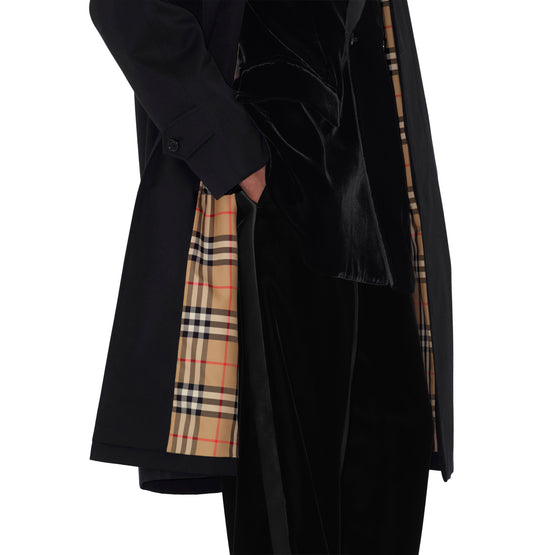 롱 캠던 헤리티지 카 코트 블랙