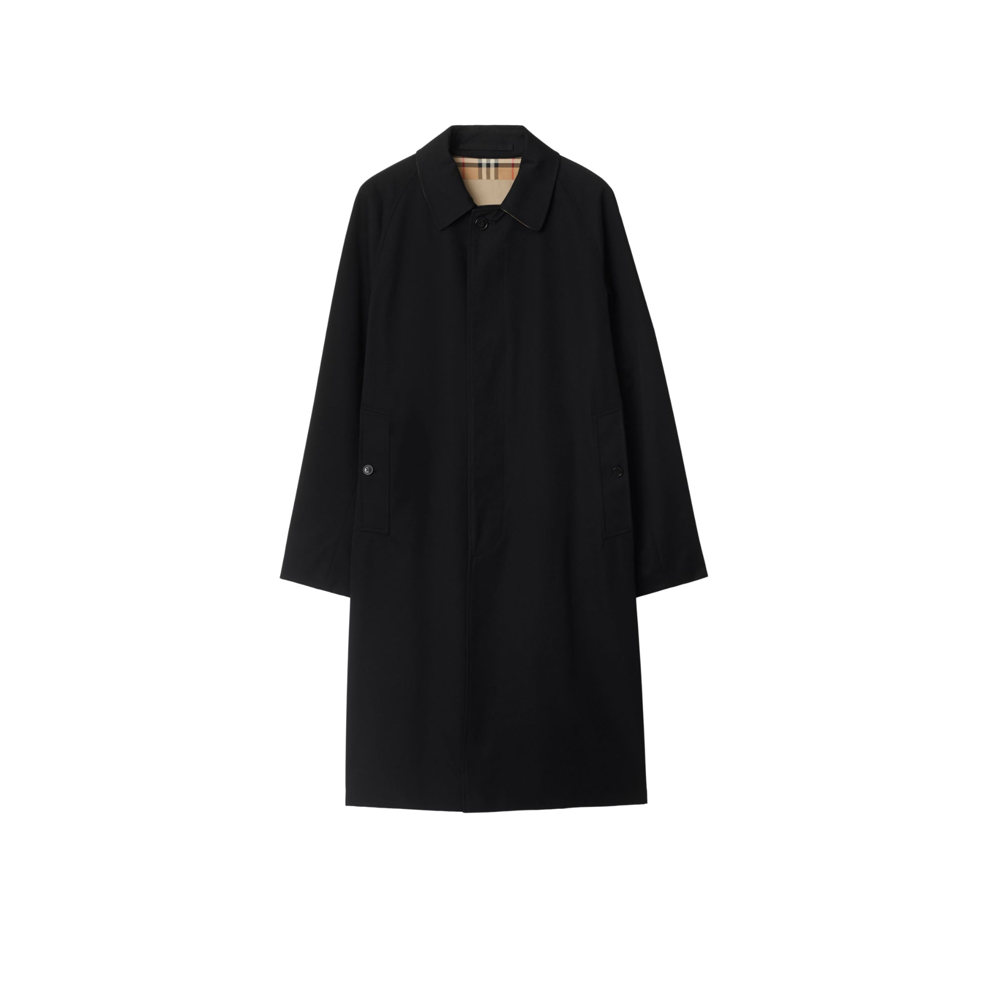 롱 캠던 헤리티지 카 코트 블랙