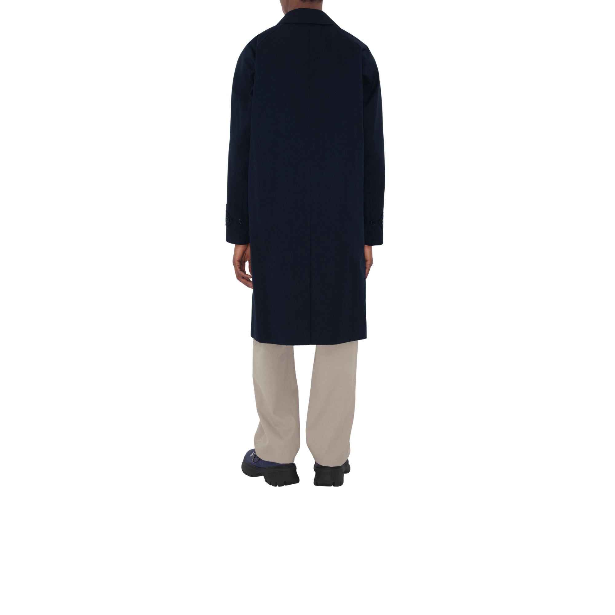 롱 캠던 헤리티지 카 코트 콜 블루