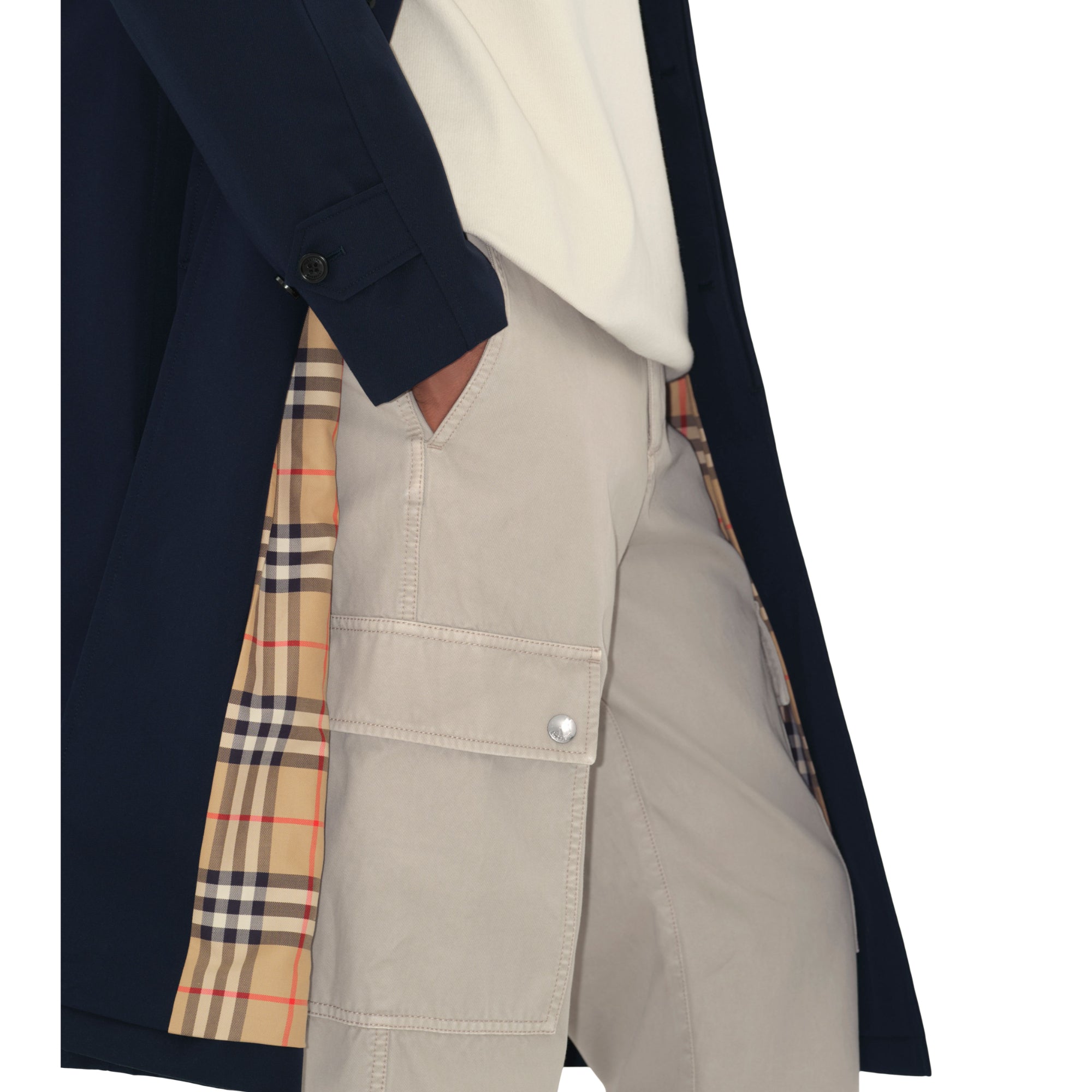 롱 캠던 헤리티지 카 코트 콜 블루