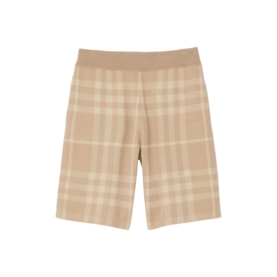 체크 울 실크 자카드 소프트 폰