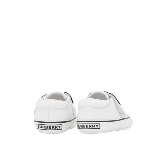 토마스 베어 아플리케 나일론 부티 옵틱 화이트