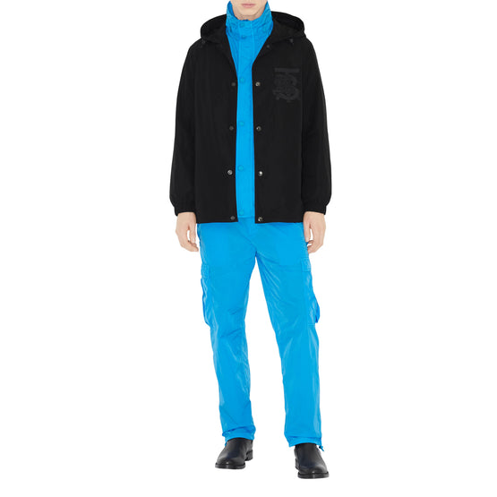 태피터 재킷 블랙