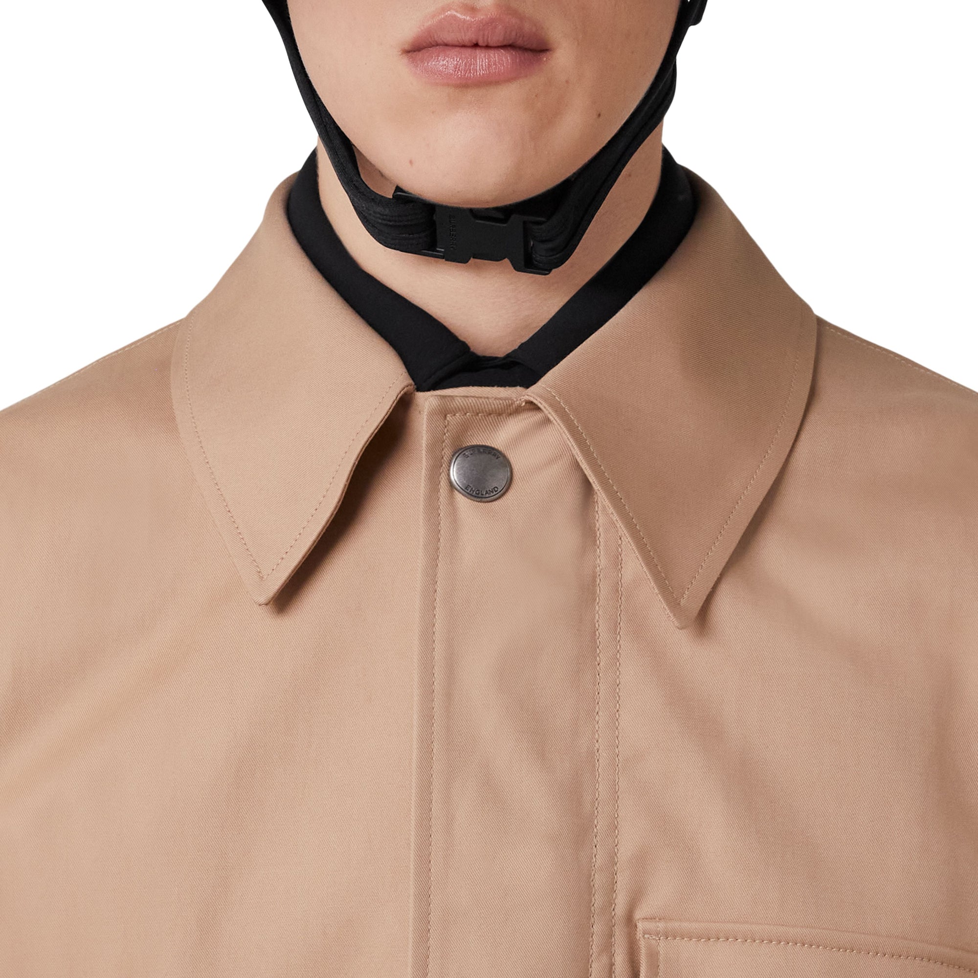 코튼 개버딘 필드 재킷 페일 누드