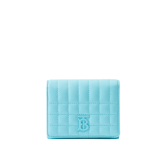 레더 스몰 롤라 반지갑 쿨 스카이 블루