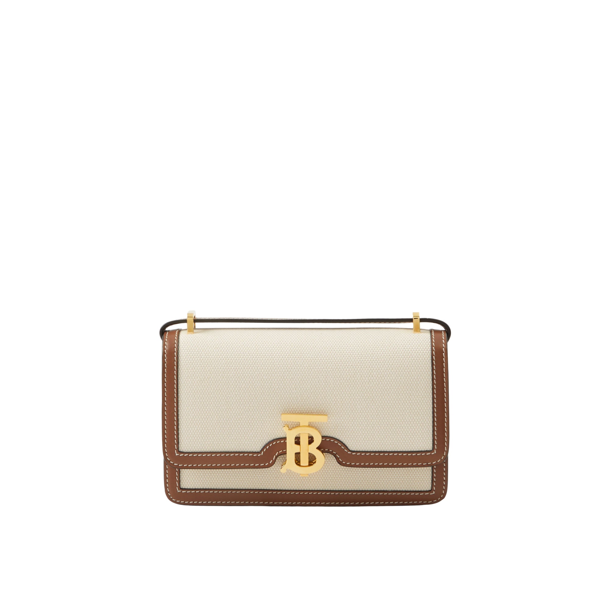 미니 TB 백 내추럴/몰트 브라운