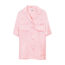 EKD 실크 파자마 셔츠 소프트 블로섬