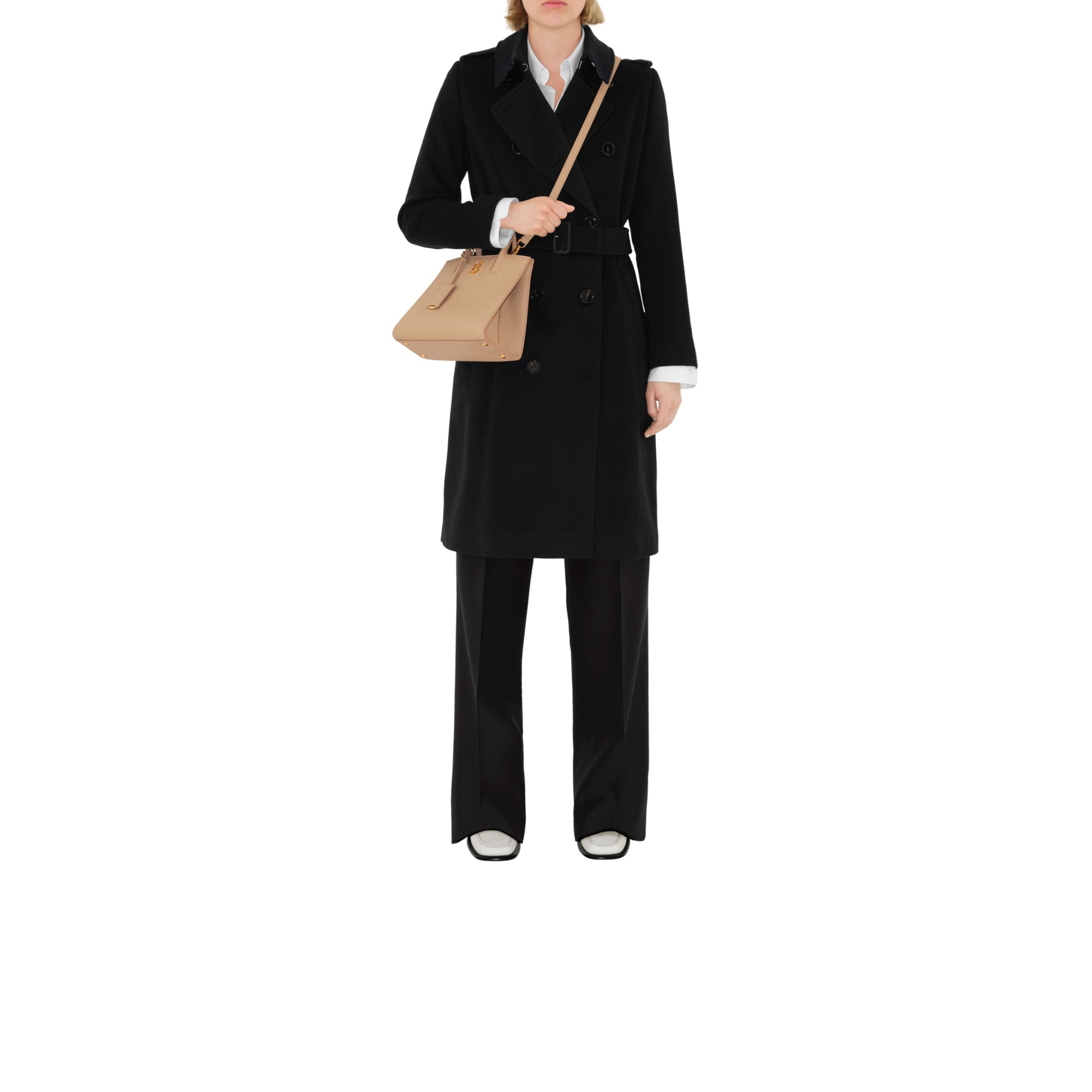 미니 프란시스 백 오트 베이지