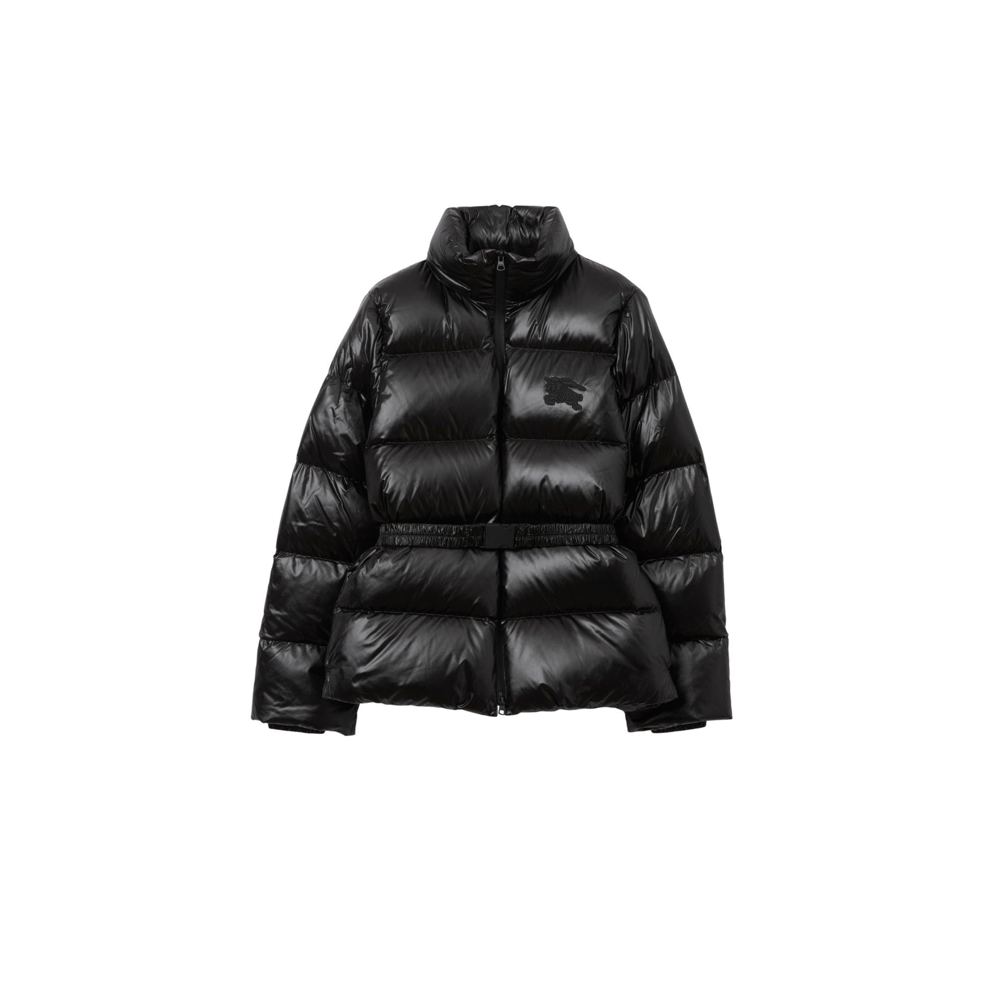 나일론 퍼퍼 재킷 블랙