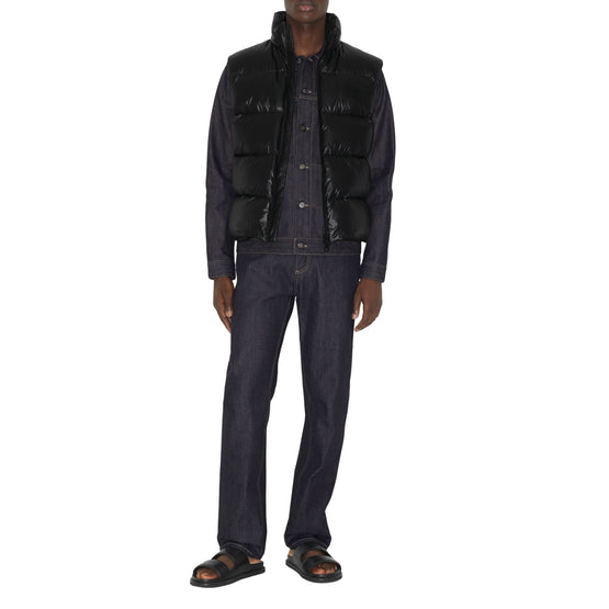 나일론 퍼퍼 질레 블랙