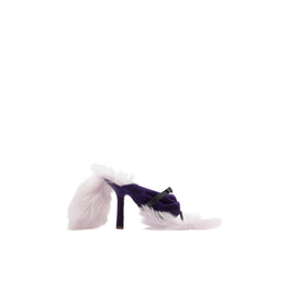 시얼링 스텝 포스트 샌들 맬로우/블랙