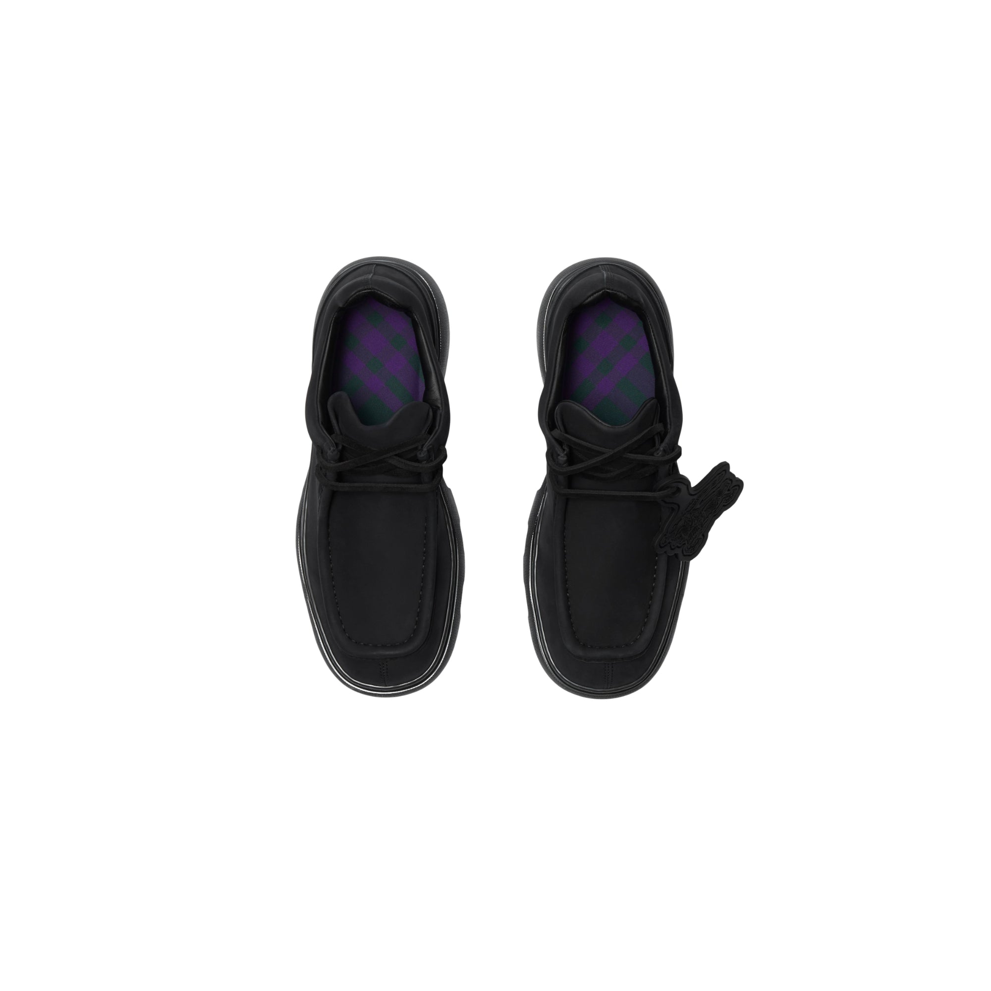 누벅 크리퍼 슈즈 블랙