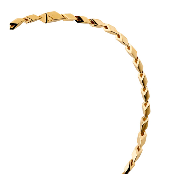 할로우 쿠반 체인 네크리스 골드