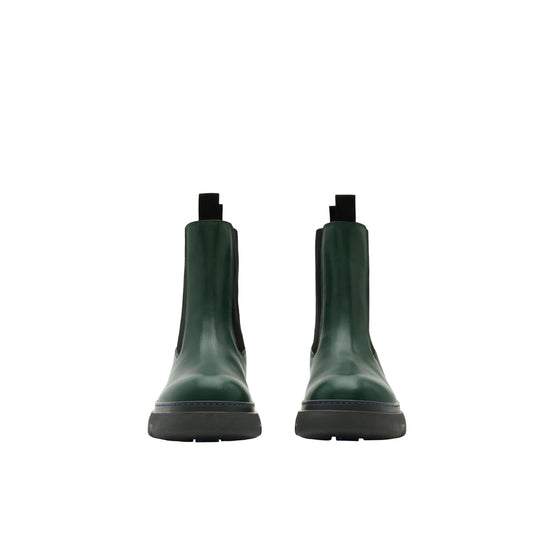 레더 크리퍼 첼시 부츠 바인